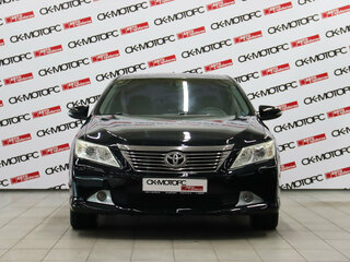 2012 Toyota Camry VII (XV50), чёрный, 1480850 рублей, вид 3