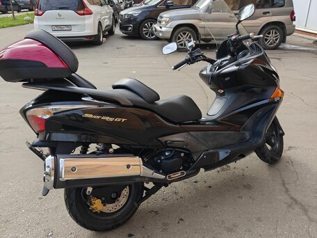 2009 Honda Silver Wing 600, чёрный, 490000 рублей, вид 4