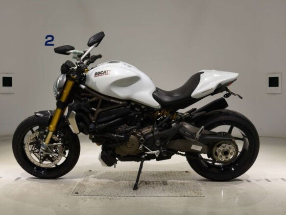 2017 Ducati Monster 1200, белый - вид 2