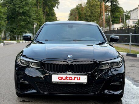 2019 BMW 3 серии 320d xDrive VII (G2x), чёрный, 3950000 рублей, вид 2