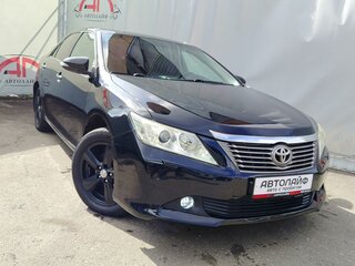 2011 Toyota Camry VII (XV50), чёрный, 1429000 рублей, вид 4