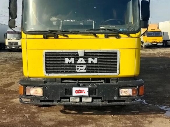 1995 MAN 14, жёлтый, 1100000 рублей