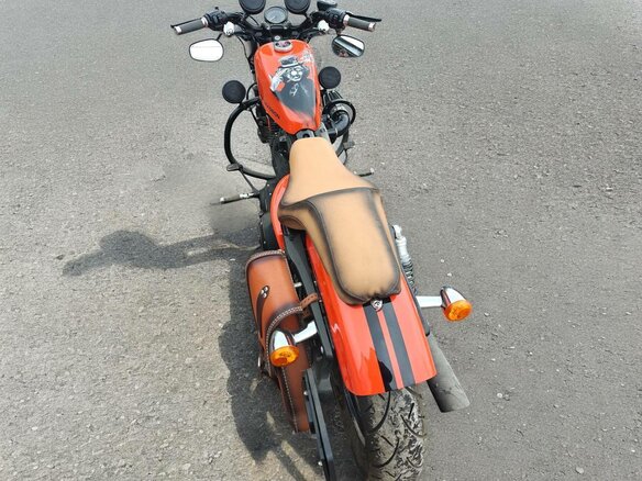 2011 Harley-Davidson Sportster 1200, оранжевый, 700000 рублей - вид 10
