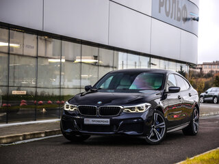 2017 BMW 6 серии Gran Turismo 630d xDrive IV (G32), чёрный, 3799000 рублей, вид 1