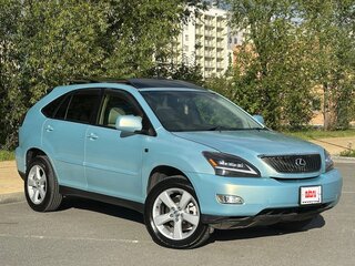 2003 Toyota Harrier II (XU30), голубой, 1100000 рублей, вид 2