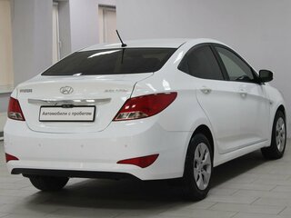 2014 Hyundai Solaris I, белый, 859900 рублей, вид 5