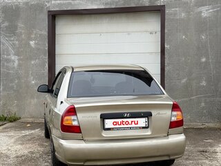 2006 Hyundai Accent ТагАЗ II, бежевый, 210000 рублей, вид 2