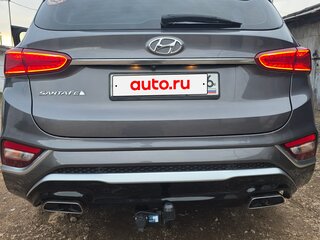 2019 Hyundai Santa Fe IV, серый, 3450000 рублей, вид 5
