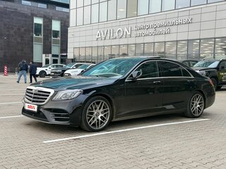 2018 Mercedes-Benz S-Класс 450 VI (W222, C217) Рестайлинг, чёрный, 4250000 рублей, вид 1