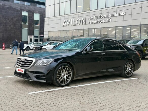 2018 Mercedes-Benz S-Класс 450 VI (W222, C217) Рестайлинг, чёрный, 4250000 рублей