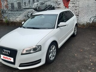 2012 Audi A3 II (8P) Рестайлинг 2, белый, 750000 рублей, вид 1