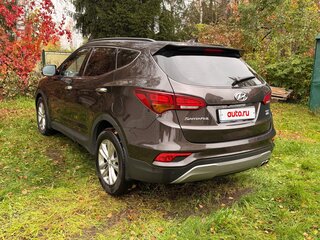 2017 Hyundai Santa Fe III Рестайлинг, коричневый, 1670000 рублей, вид 5