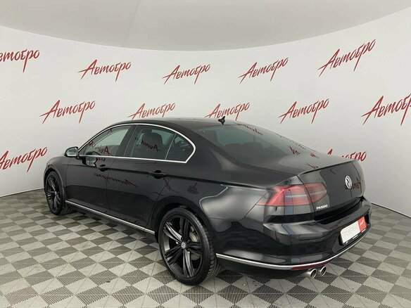 2018 Volkswagen Passat B8, чёрный - вид 2