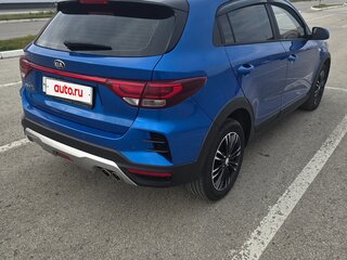 2021 Kia Rio X IV Рестайлинг, синий, 1850000 рублей, вид 3