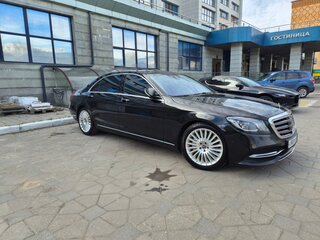 2018 Mercedes-Benz S-Класс 560 Long VI (W222, C217) Рестайлинг, чёрный, 5500000 рублей, вид 2