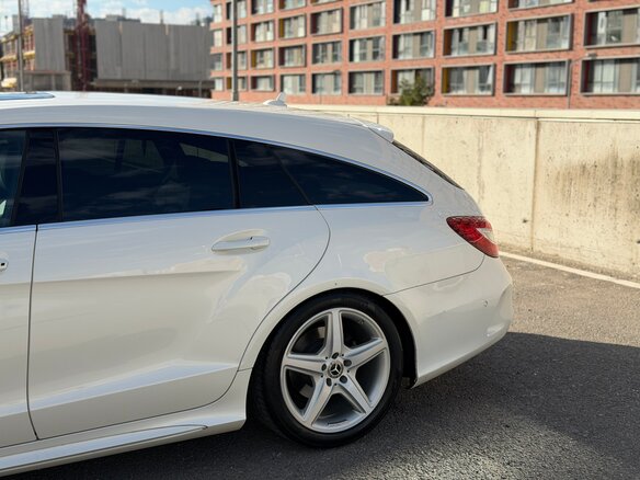 2017 Mercedes-Benz CLS 350 BlueTEC II (C218) Рестайлинг, белый, 3000000 рублей - вид 7