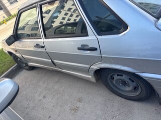 2007 Lada (ВАЗ) 2115, серебристый, 100000 рублей, вид 1
