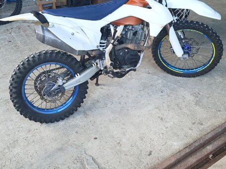 2021 Motoland CRF250 Enduro, белый, 90000 рублей, вид 3