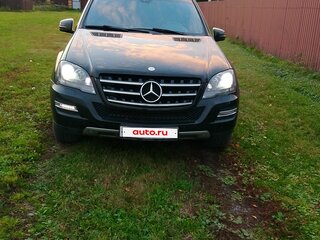 2010 Mercedes-Benz M-Класс 350 II (W164) Рестайлинг, чёрный, 1500000 рублей, вид 1