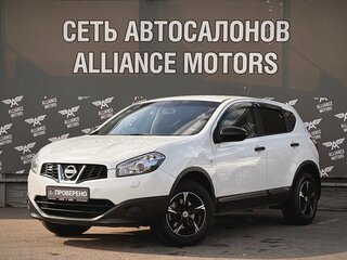 2013 Nissan Qashqai I Рестайлинг, белый, 990000 рублей, вид 3