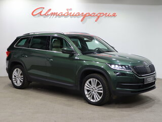2021 Skoda Kodiaq I Рестайлинг, зелёный, 3450000 рублей, вид 3