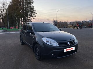 2011 Renault Sandero I, серый, 620000 рублей, вид 2