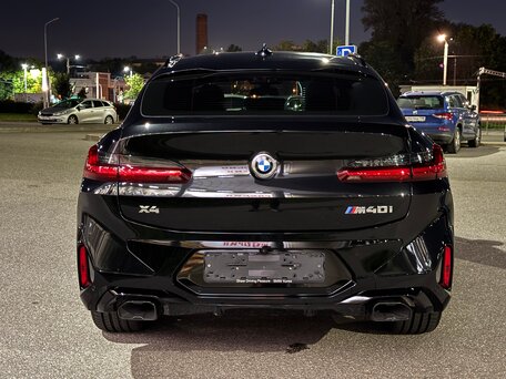 2022 BMW X4 M40i II (G02) Рестайлинг, чёрный, 7950000 рублей, вид 4