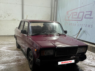 2004 Lada (ВАЗ) 2107, пурпурный, 110000 рублей, вид 2