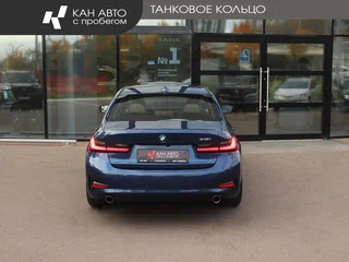 2021 BMW 3 серии 318i VII (G2x), синий, 3194000 рублей, вид 4