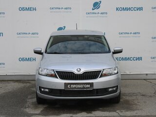 2019 Skoda Rapid I Рестайлинг, серебристый, 1350000 рублей, вид 2