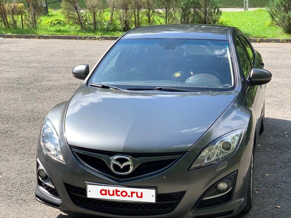 2011 Mazda 6 II (GH) Рестайлинг, серый, 690000 рублей - вид 1