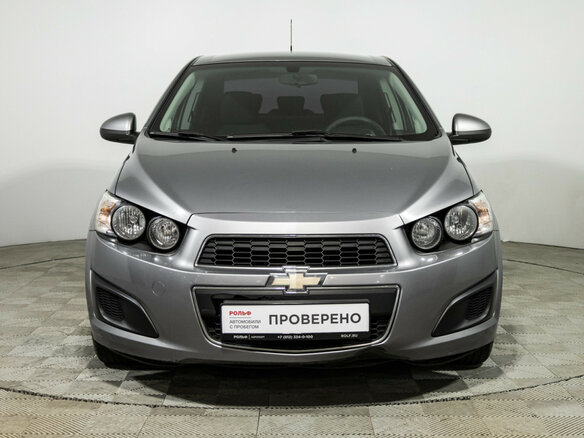 2012 Chevrolet Aveo II, серый - вид 1
