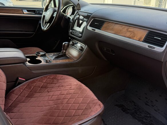 2012 Volkswagen Touareg II, белый, 1750000 рублей - вид 5