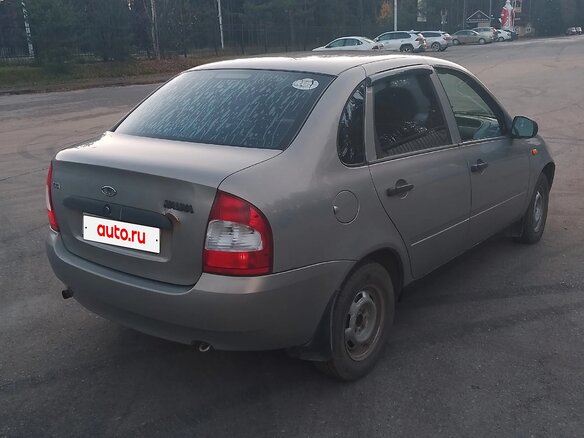 2006 Lada (ВАЗ) Kalina I, серый, 80000 рублей - вид 3