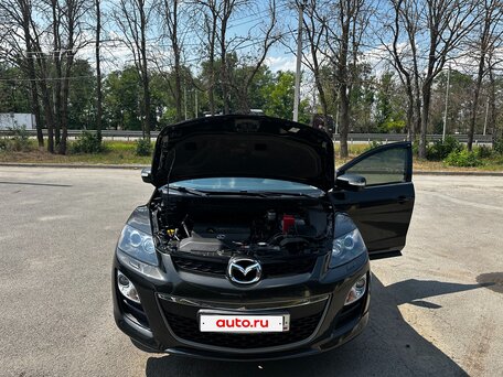 2011 Mazda CX-7 I Рестайлинг, чёрный, 1500000 рублей, вид 3