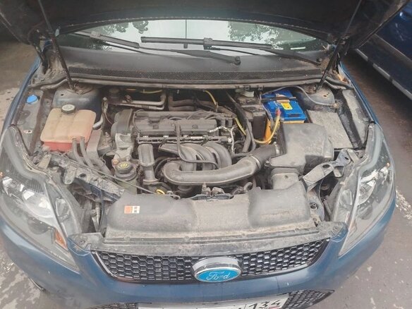 2010 Ford Focus II Рестайлинг, синий - вид 10