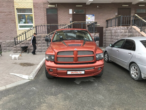 2005 Dodge RAM III (DR/DH), оранжевый - вид 2