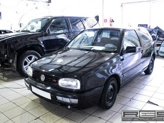 1997 Volkswagen Golf III, чёрный, 350000 рублей, вид 1