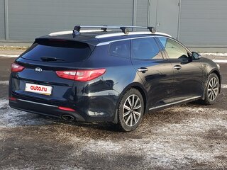 2018 Kia Optima IV Рестайлинг, синий, 1800000 рублей, вид 4