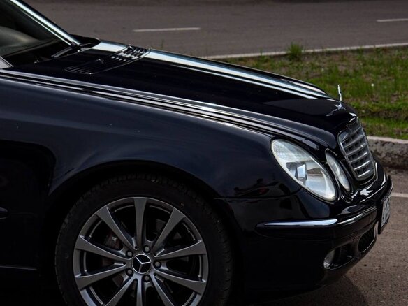 2002 Mercedes-Benz E-Класс 320 III (W211, S211), синий, 1030000 рублей - вид 27
