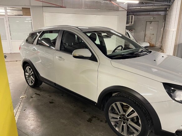 2017 Lada (ВАЗ) Vesta SW Cross I, белый, 1227000 рублей - вид 4