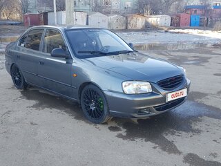 2006 Hyundai Accent ТагАЗ II, серый, 515000 рублей, вид 1