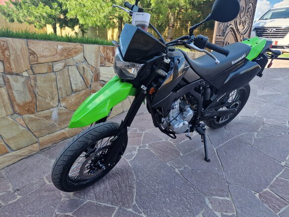 2021 Kawasaki KLX 250, зелёный, 510000 рублей