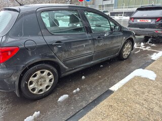 2007 Peugeot 307 I Рестайлинг, чёрный, 380000 рублей, вид 3