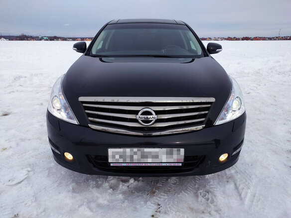2011 Nissan Teana II (J32) Рестайлинг, чёрный