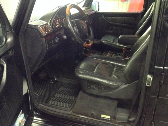 1998 Mercedes-Benz G-Класс 320 II (W463), чёрный - вид 4