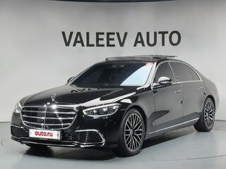 2025 Mercedes-Benz S-Класс 450 Long 4MATIC VII (W223), чёрный, 13000000 рублей, вид 1