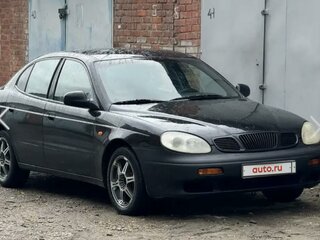 1998 Daewoo Leganza, чёрный, 350000 рублей, вид 1