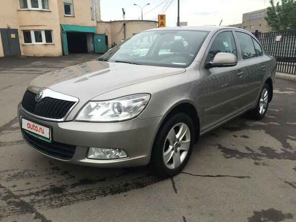 2011 Skoda Octavia II (A5) Рестайлинг, серый
