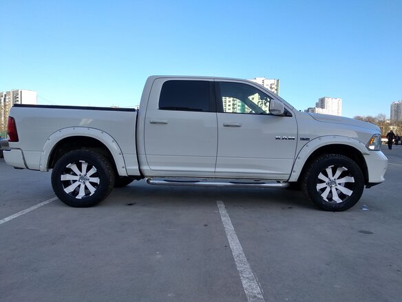2009 Dodge RAM IV (DS/DJ), белый - вид 4